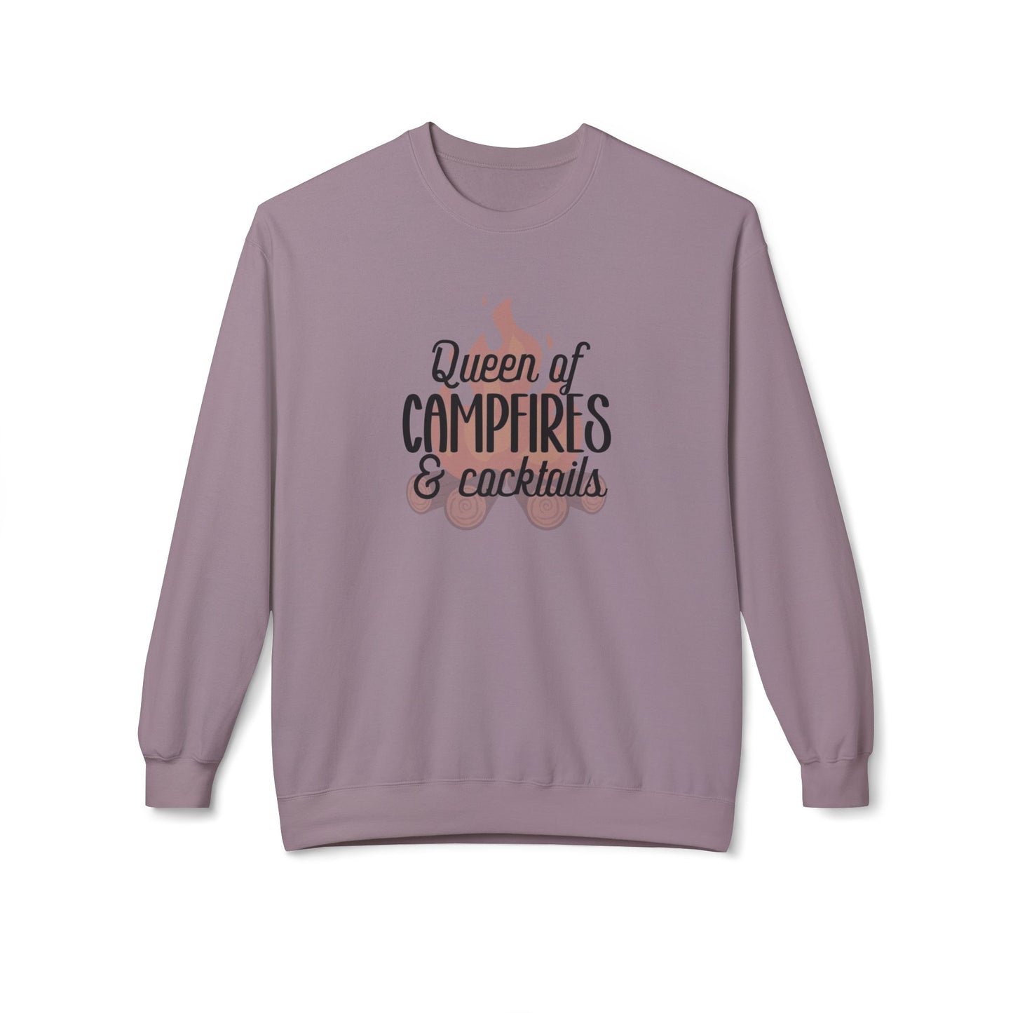 Campfire Queen Crewneck Sweatshirt