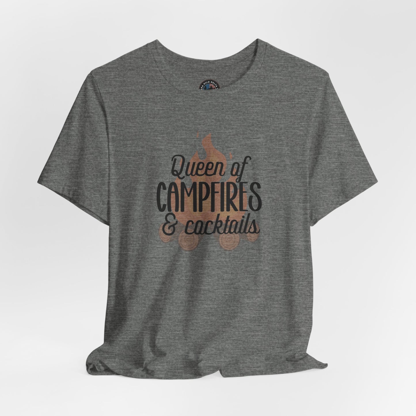 T-Shirt - Queen of Campfires and Cocktails