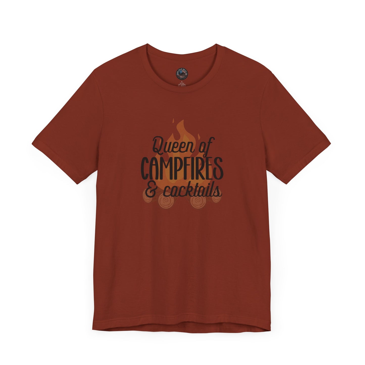 T-Shirt - Queen of Campfires and Cocktails