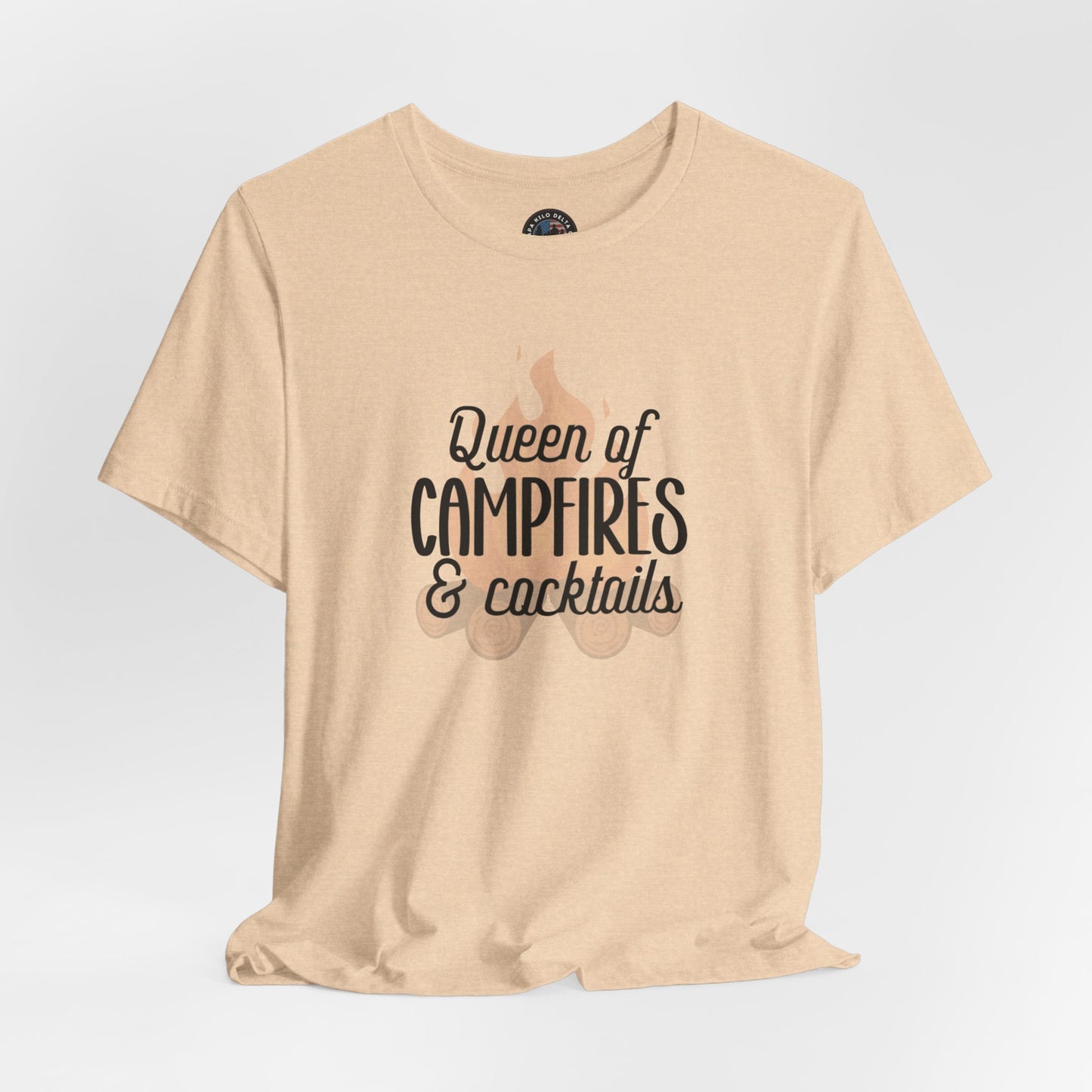 T-Shirt - Queen of Campfires and Cocktails