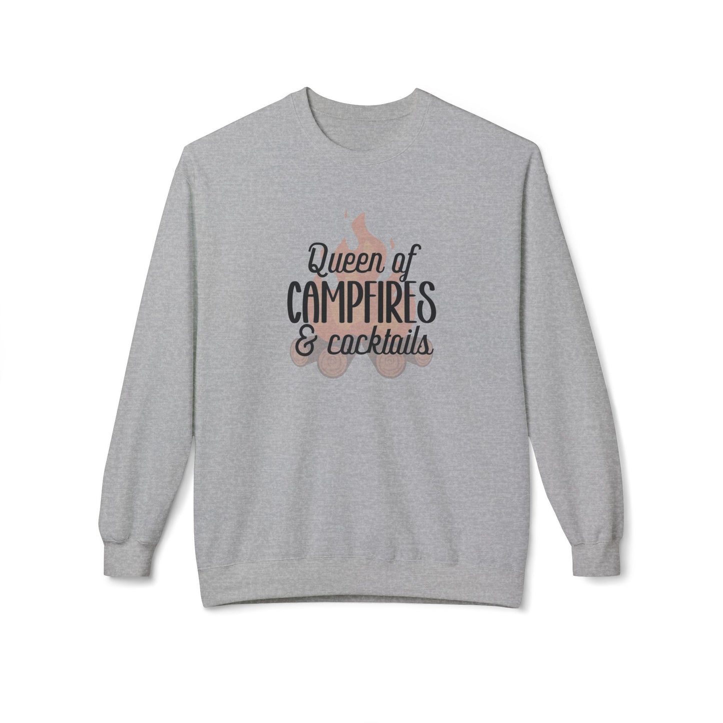 Campfire Queen Crewneck Sweatshirt