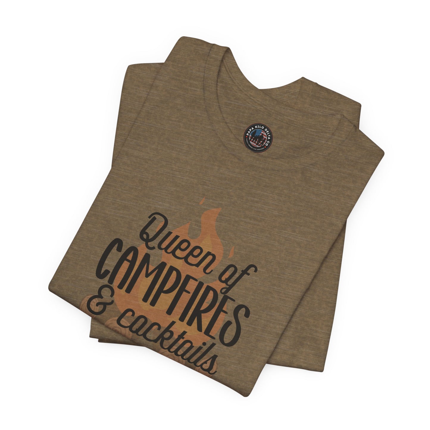 T-Shirt - Queen of Campfires and Cocktails